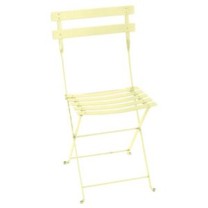 Bistro Folding chair - / Metal by Fermob Yellow