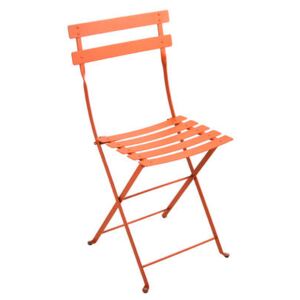 Bistro Folding chair - Metal by Fermob Orange