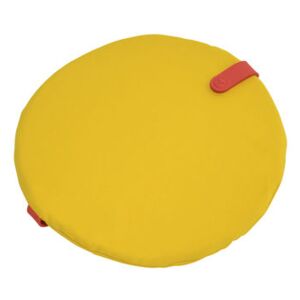 Color Mix Chair cushion - / Ø 40 cm by Fermob Yellow
