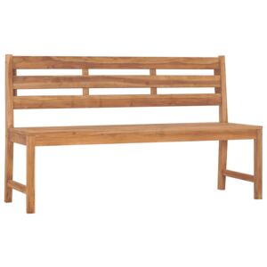 VidaXL Garden Bench 150 cm Solid Teak Wood