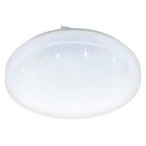 Eglo Frania - S Ceiling Light - Silver & Crystal Effect