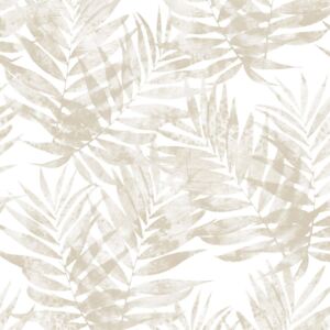 Organic Textures Speckled Palm Beige Wallpaper