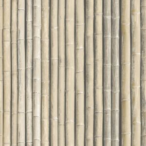 Organic Textures Bamboo Brown Wallpaper
