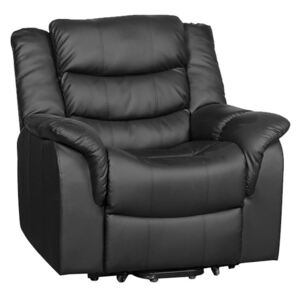 Amber Recliner Leather Sofa Set
