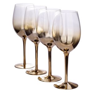 Ombre Wine Glasses - Gold - Set of 4