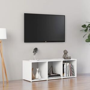 VidaXL TV Cabinet White 107x35x37 cm Chipboard