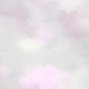 Good Vibes Wallpaper Paint Clouds Pink and Grey