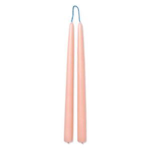 Dipped Long candle - / Set of 2 - H 30 cm by Ferm Living Pink