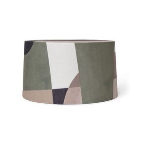 Entire Lampshade - / Short -Ø 33 x H 18.5 cm / Fabric by Ferm Living Multicoloured