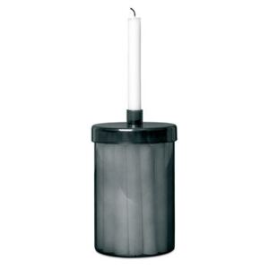 Count Down to Christmas Candle - / Advent calendar candle - 24-candle set & glass stand by Ferm Living Grey