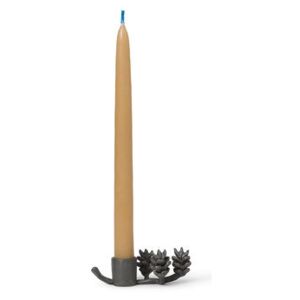 Forest Candle stick - / Brass by Ferm Living Black