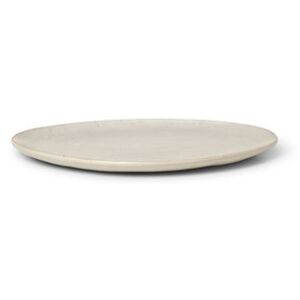 Flow Dessert plate - / Ø 22 cm by Ferm Living White