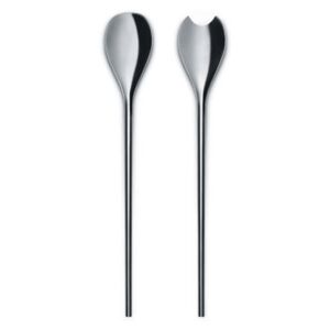 Human Collection Salad servers - By Bruno Moretti and Guy Savoy by Alessi Metal