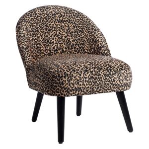 Larry Leopard Occasional Chair
