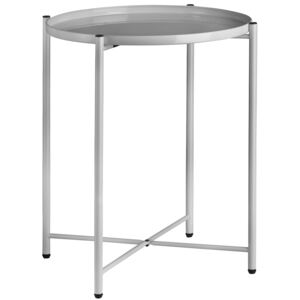 Tectake 404187 bedside table chester - grey