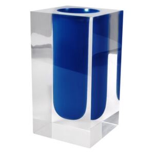 Bel Air Test Tube Vase - / Acrylic - Tube by Jonathan Adler Blue