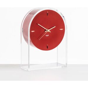 L'Air du temps Desk clock - / H 30 cm by Kartell Red/Transparent