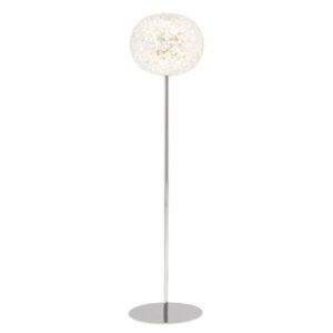Planet Floor lamp - / LED - H 130 cm by Kartell Transparent/Metal