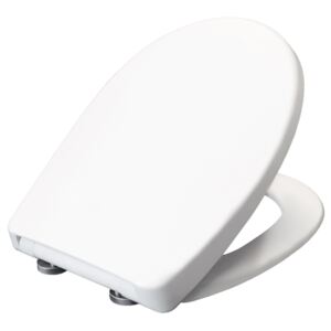 Bemis Click N Clean Classic White Toilet Seat