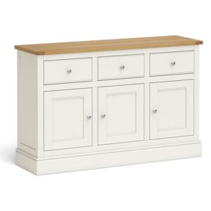 Chichester Large Sideboard with Oak Top | Roseland Furniture