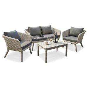 Chatsworth Rattan 4 Seat Lounge Set | Roseland Furniture