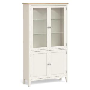 Windsor Cream Display Cabinet | Roseland Furniture