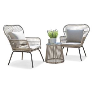 Roma Bistro Set with Table | Balcony Set | Roseland Furniture