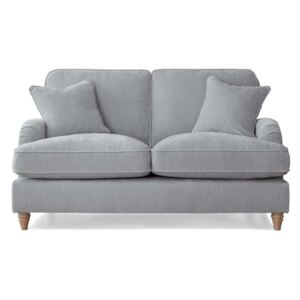 Arthur Chenille 2 Seater Sofas | Modern Grey Green Gold Blue Pink Living Room Settee | Upholstered Fabric Small Lounge Couch | Roseland Furniture UK