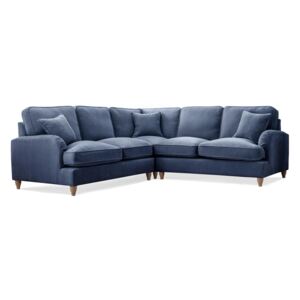 Arthur Chenille 5 Seater Large Corner Sofas | Modern Grey Green Gold Blue Pink Living Room Settee Upholstered Large Lounge Couch Roseland Furniture UK