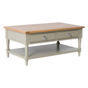 Chichester Coffee Table, Oak Top | Roseland Furniture