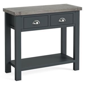 Bristol Charcoal Grey Wooden Console/Hallway Table | Roseland Furniture