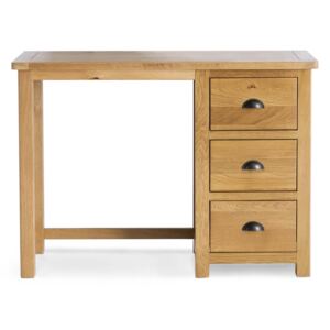 Roseland Oak Dressing Table with Drawers, Solid Wood Desk | Roseland Furniture