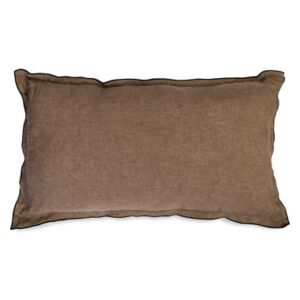 Cushion - / 30 x 50 cm - Washed linen by Au Printemps Paris Brown