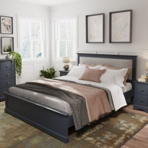 Banbury Midnight Grey Painted King Size Bed Frame