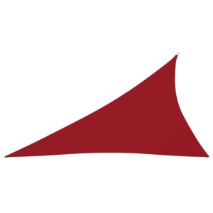 VidaXL Sunshade Sail Oxford Fabric Triangular 3x4x5 m Red