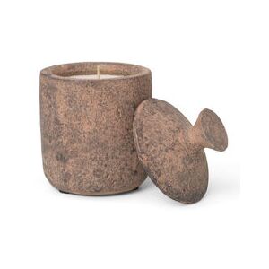 Ura Scented candle - / Fig scent -Sandstone by Ferm Living Beige
