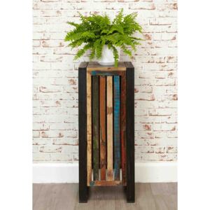 Urban Chic Resilient Satin Lacquer Tall Plant Stand