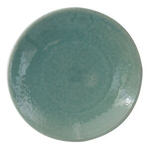 Tourron Plate - / Ø 26 cm - Handmade stoneware by Jars Céramistes Green