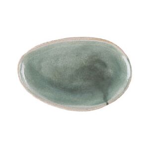 Wabi Dish - MINI / Oval - 24 x 16 cm - Handmade stoneware by Jars Céramistes Green