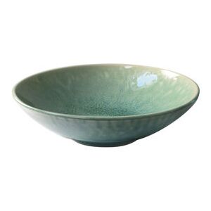 Tourron Soup plate - Small - Ø 19 cm - Handmade stoneware by Jars Céramistes Green