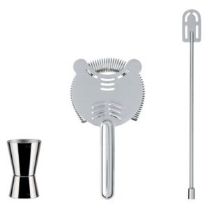 Cocktail box - / 3-piece set by Alessi Metal